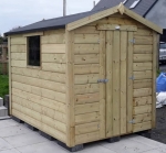 8' x 6' Premium Classic Shed - Wooden Garden Shed.